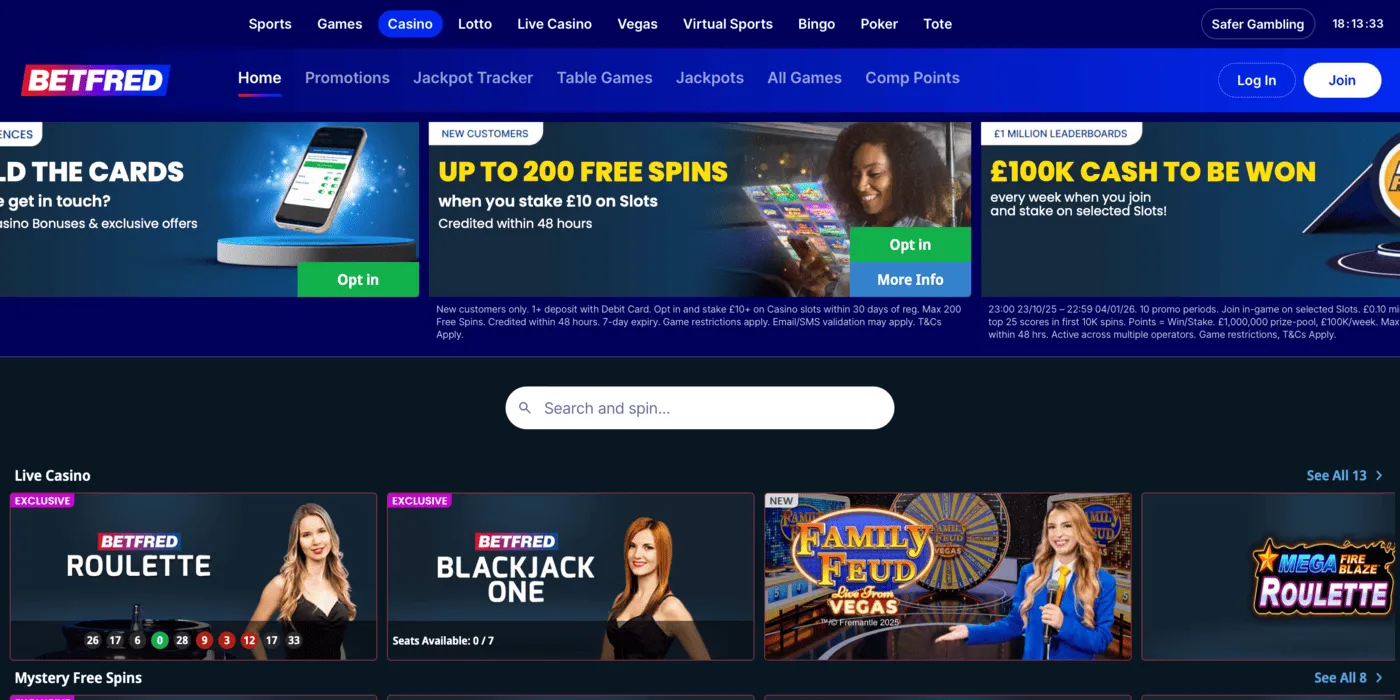 Betfred Casino